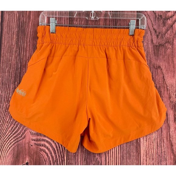 REI Women's Athletic Shorts - Vibrant Orange - Picture 2 of 6